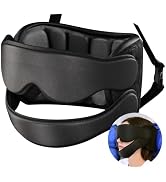 SARISUN Travel Pillow for Airplanes, Neck Pillow for Sleeping Travel with Eye Mask, Airplane Pill...