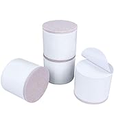 Ezprotekt 2 Inch Bed and Furniture Risers, Heavy Round Chair Sofa Couch Tables Risers, Width 2.4"...