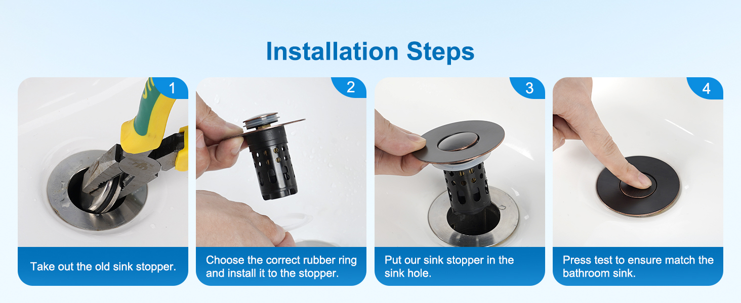 bathroom sink drain