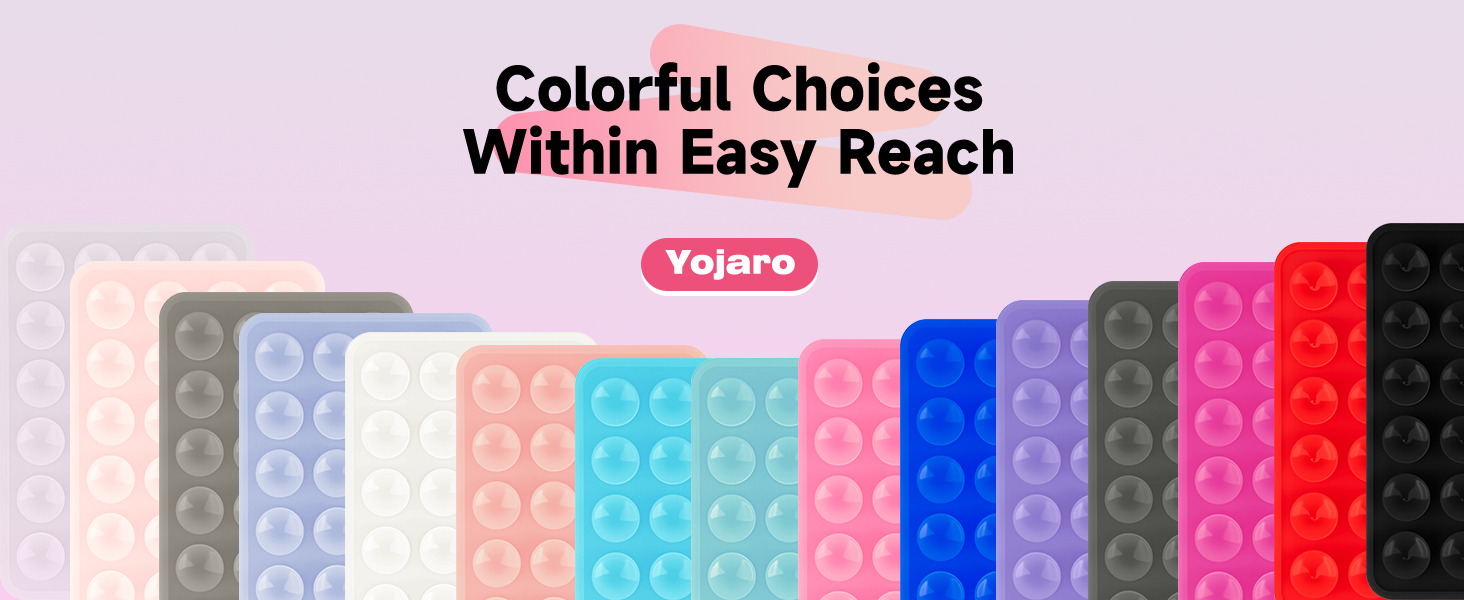 Colorful Choices Within Easy Reach