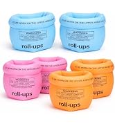 Arm Floaties for Kids & Adults, Inflatable Roll-On Swim Arm Bands, Pool Floaties for Kids 3-5, 6-...