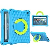 Fire HD 10 Tablet Case for Kids (13th/11th Generation, 2023/2021 Release), Rotating 360 Kickstand...