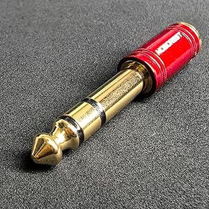 1/4 Male to 1/8 Female Pure Copper Adapter