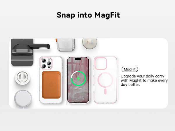 Snap into MagFit MagFit Upgrade your daily carry with MagFit to make every day better.