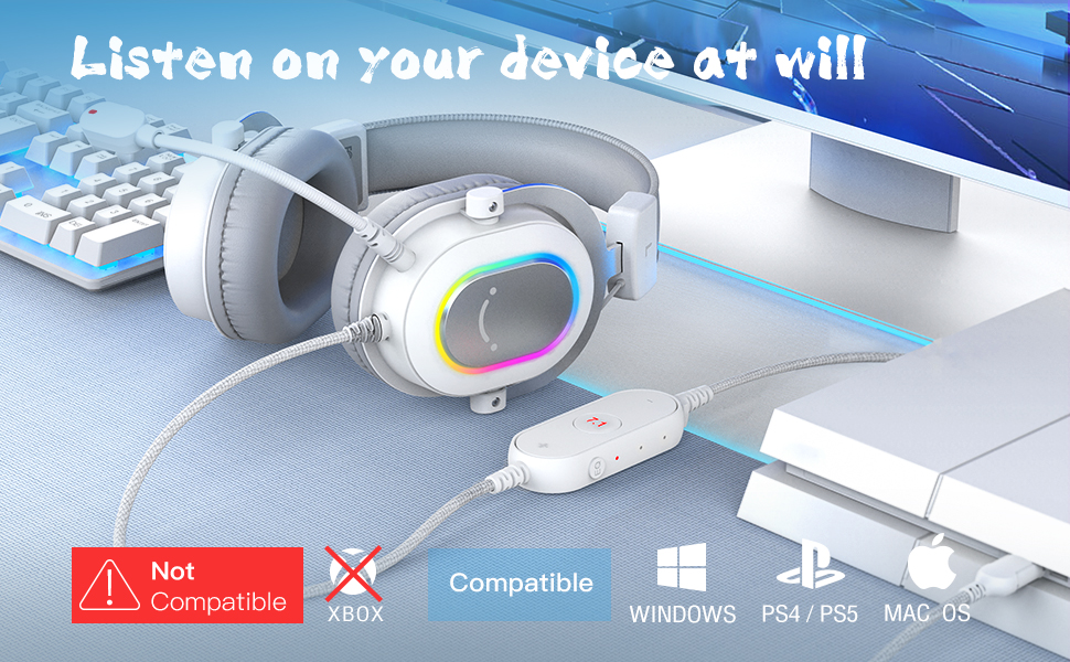 USB gaming headset