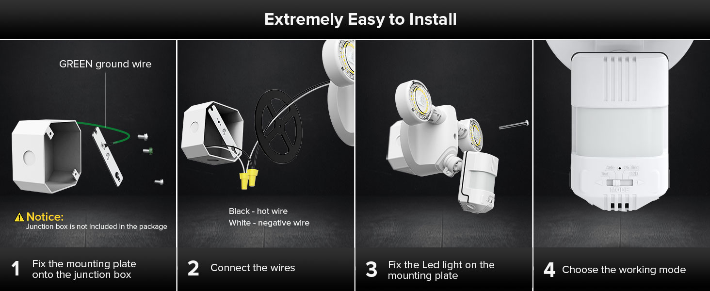 motion sensor outdoor lights