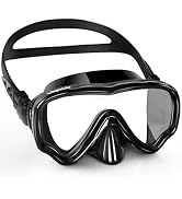VegoVia Adult Swim Goggles with Nose Cover, 180° Clear Wide View No Leak Diving Mask Pool Goggles...