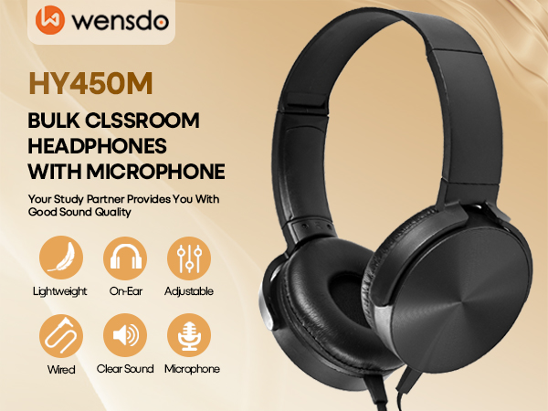 classroom headphones with mic