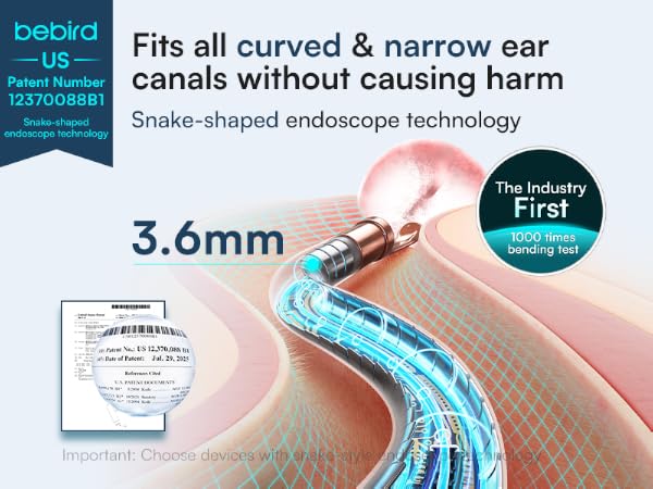 Snake-shaped endoscope technology