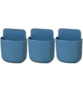 kulusion 3 Pcs Remote Control Holder, Wall Mount Pen Holder Hole-Free Self Adhesive Phone Chargin...