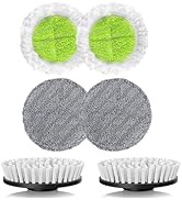 Qimedo Accessories 4 Replacement Pads and 2 Replacement Brush Heads