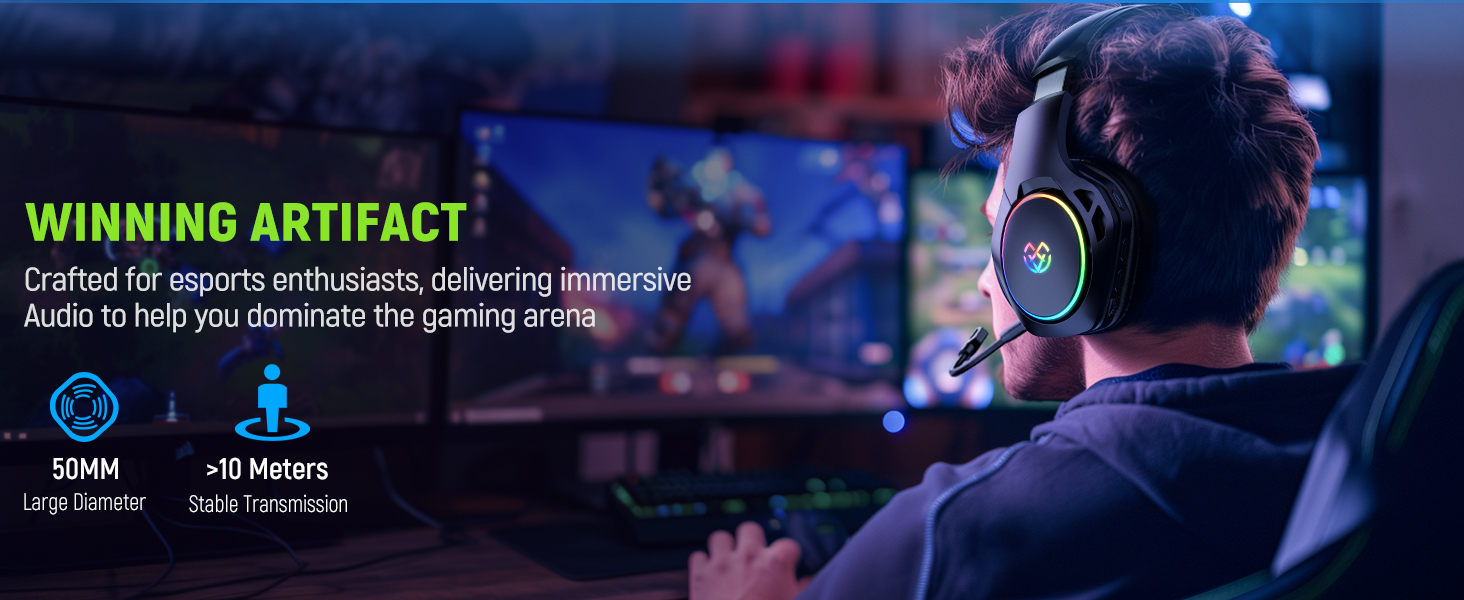 wireless gaming headset