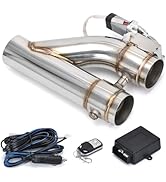 PQY Universal 3 Inch Stainless Steel Exhaust Pipe Kit
