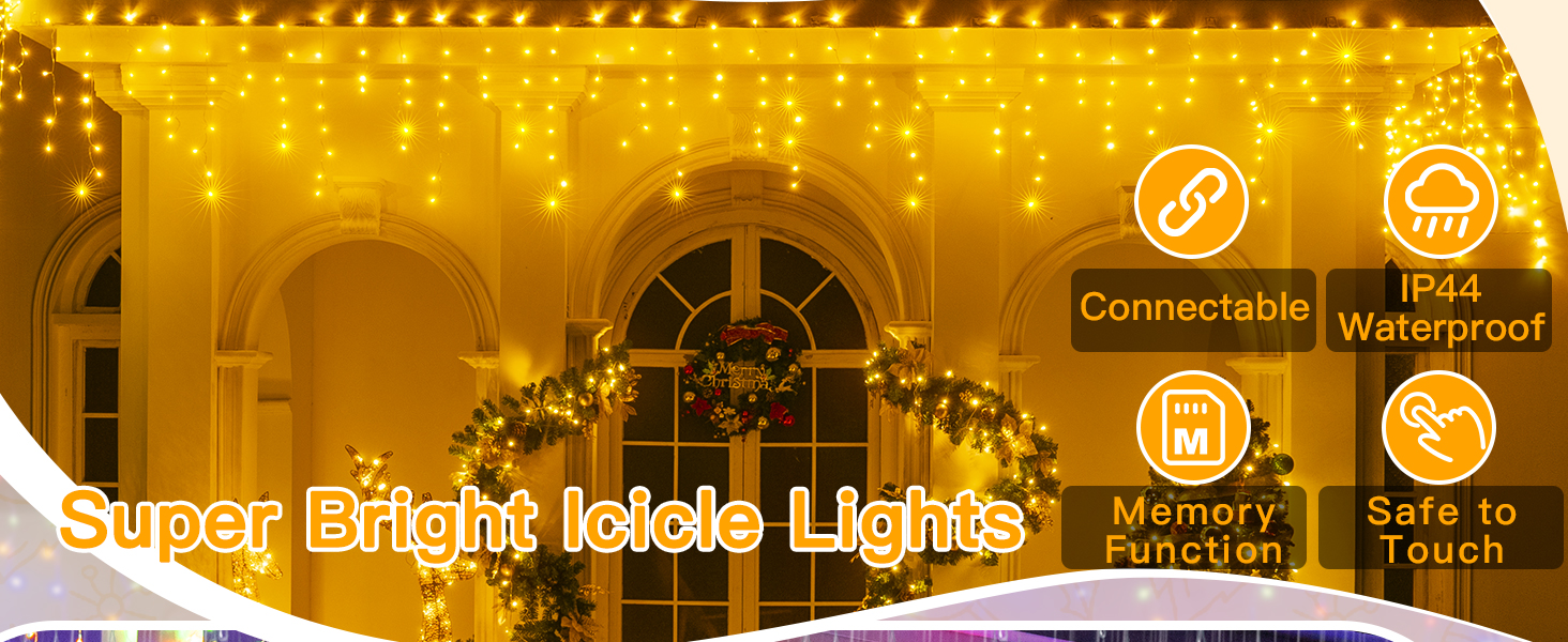 icicle lights