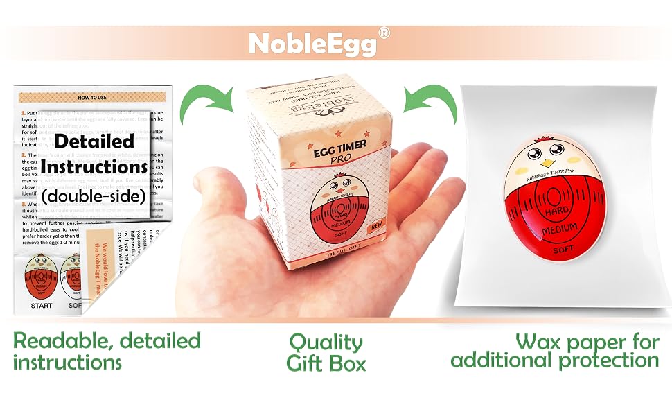 NobleEgg Timer Pro Packaging