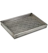 Good Directions 4205DZ Double Circles Boot Tray, Small: 20 inch, Dark Zinc