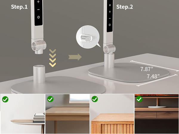 LED Desk Lamp for Home Office
