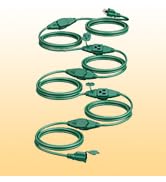 DEWENWILS 50FT Outdoor Extension Cord with Multiple Outlets, 6 Outlets Plug | 16/3 SJTW Waterproo...