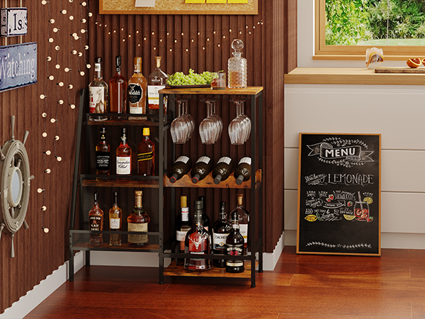 floor free standing wine rack