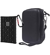 Rancco Leather Shockproof Travel Case + Silicone Anti-Scratch Case for Samsung T7 Touch Portable ...