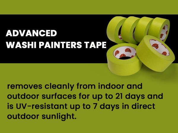 green washi tape