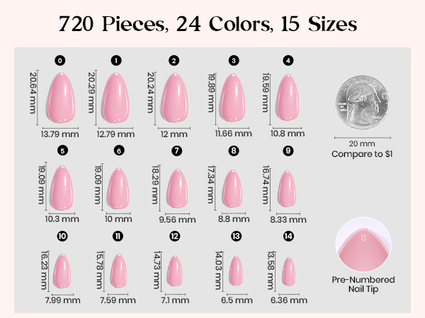 Beetles Press on Nails Kit