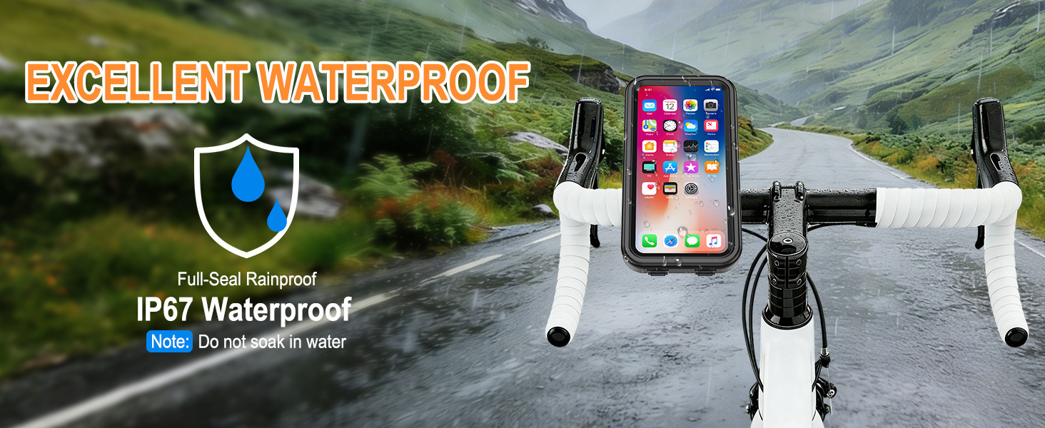 anti-shake bike phone mount