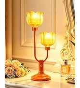 TECHYAP Home Decor Table Lamp, Dimmable Brightness Adjust, Vintage Bulbs Included, Premium Housew...