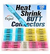 Heat Shrink Butt Connectors Kit - Waterproof Electrical Wire Splice Crimp Terminals for Automotiv...