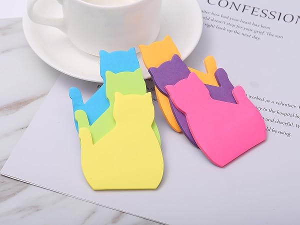cute cat sticky notes