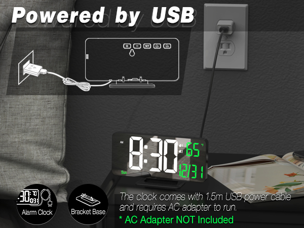 led clock