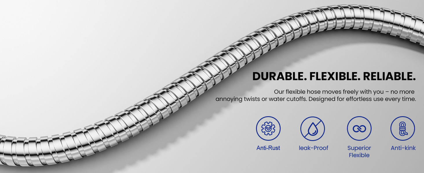 long shower hose