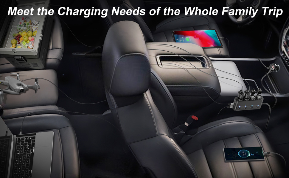 car charger splitter