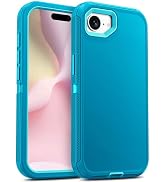 Jelanry Case for iPhone 16e 2025, Heavy Duty & Rugged Dual-Layer with USB C Port Anti dust Protec...