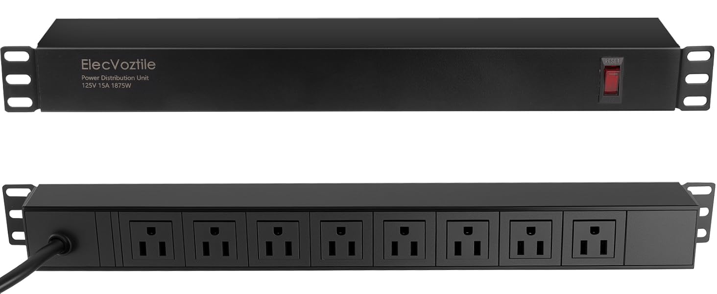 rack mount power strips rear plug pdu rack mount server power strip with surge protection