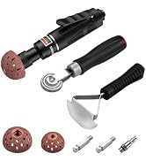 EYPINS Air Tire Buffer Full Kit - 2500RPM Air Tire Grinder with 40mm 55mm Tungsten Steel Buffing ...