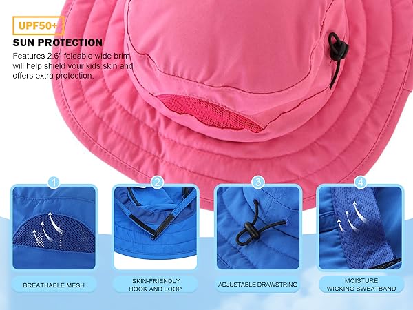 Connectyle kids sun hat