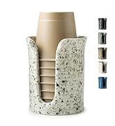 YHOJOY Bathroom Cup Dispenser 3 Oz, Bathroom Cup Holder for Dixie Cups Mouthwash Cup Dispenser, S...