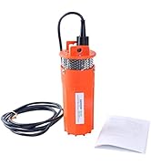 Amarine Made 12V DC Submersible Deep Well Water Pump/Alternative Energy Solar Battery Powered Wat...