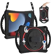 ZenRich Kids Astronauts Case for iPad 9th 8th 7th Generation 10.2'' and iPad Air 10.5 /Pro 10.5, ...