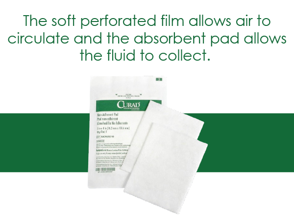 Curad Sterile Non-Adherent Pads