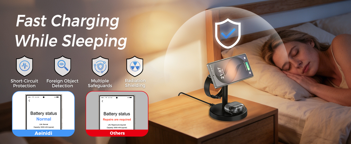 Magnetic Wireless Charger for Samsung