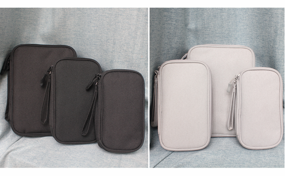 DDgro Travel Organizer Electronics Pouch