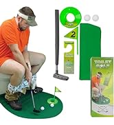 Potty Putter Toilet Time Golf Game