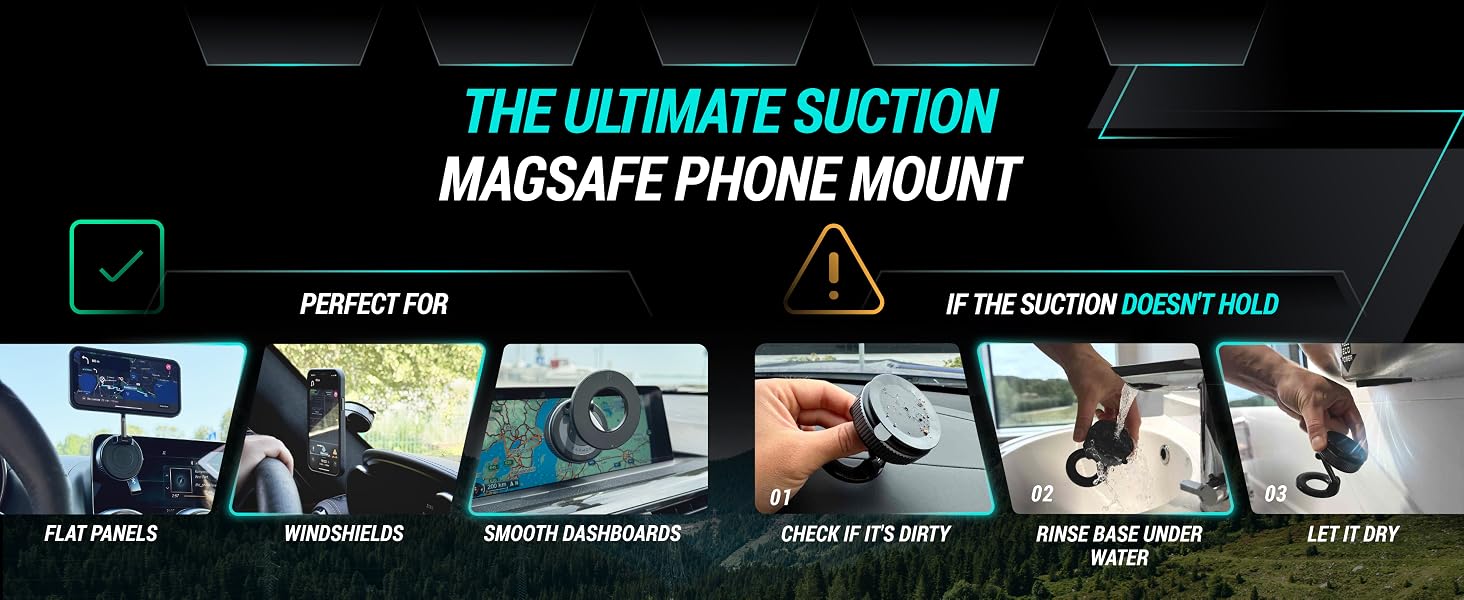 If the suction does not hold