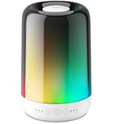 Airversa RDG Waterless Oil Diffuser with Rainbow Light, White Base | 20mL Capacity, Up to 600 ft²...