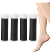 ZJchao 4pcs Refill Rollers for Callus Remover, Replacement Rollers, Callus Remover Refills for Fe...
