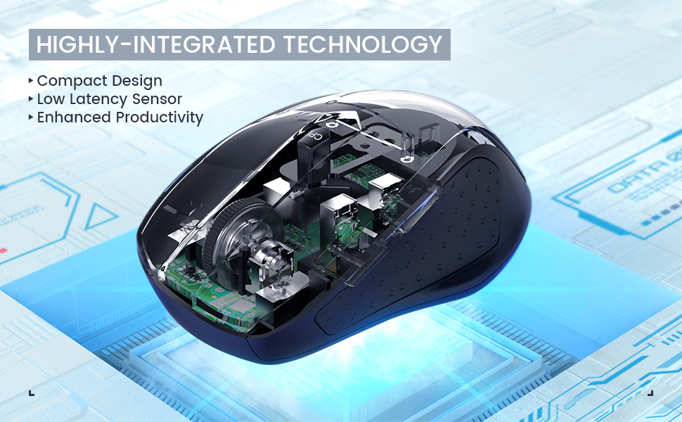 Durable cordless mice