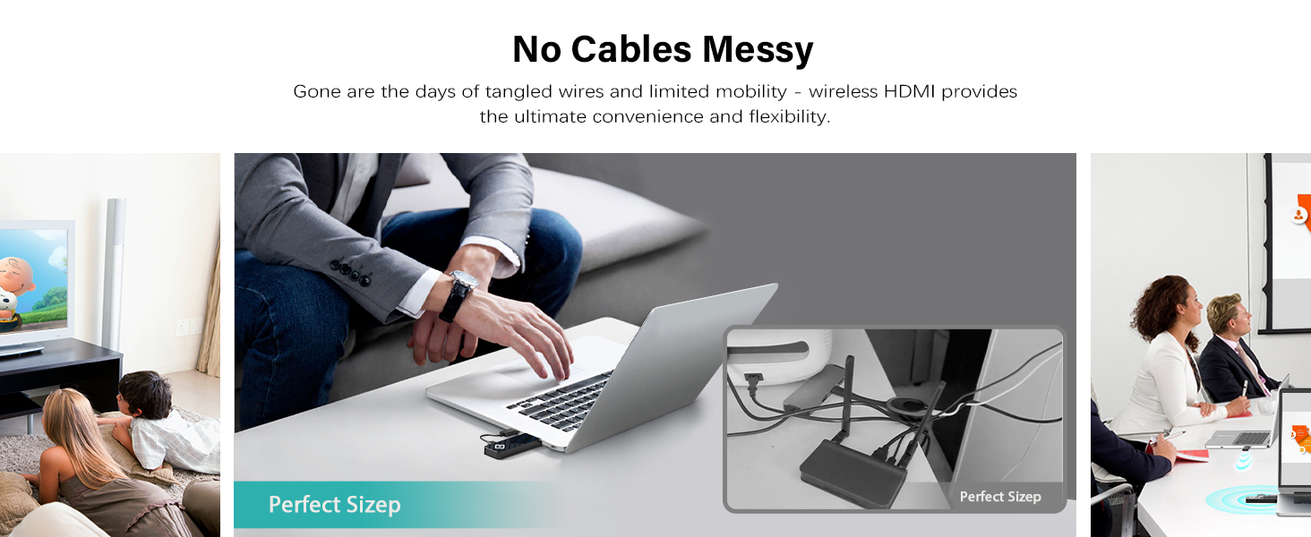 Wireless HDMI Transmitter and Receiver