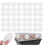 Nkiy Quen 24 Pcs 2.5" Monotub Adhesive Filter Disks-Monotub Filter Discs-Monotub Filters